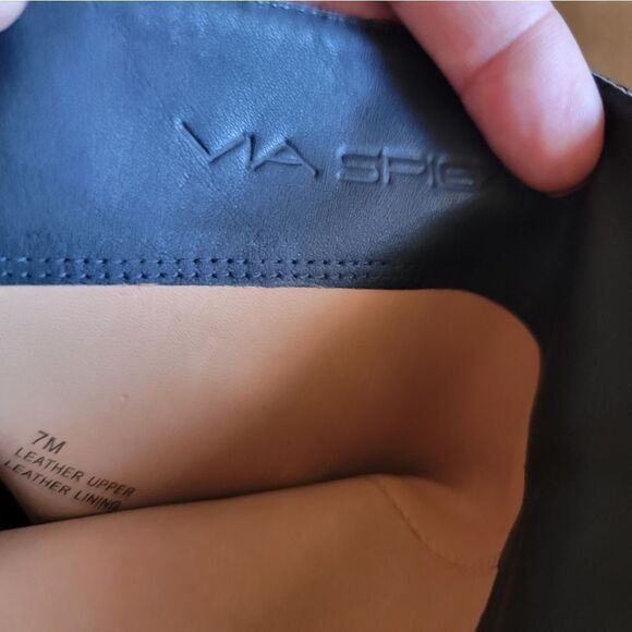 Via Spiga Over the Knee Snake Skin Leather Boots 7M - Picture 8 of 8